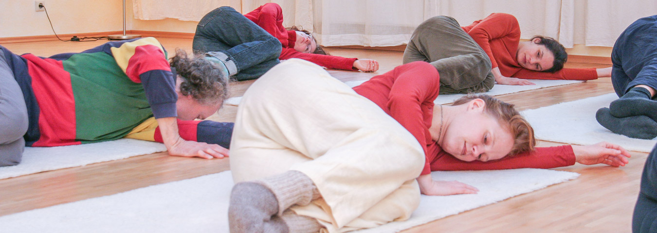 Feldenkrais-Gruppenstunde im Zentrum Impuls Tübingen